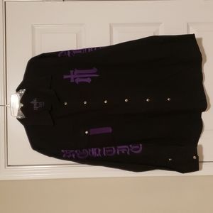 Men's Black Button Down Shirt